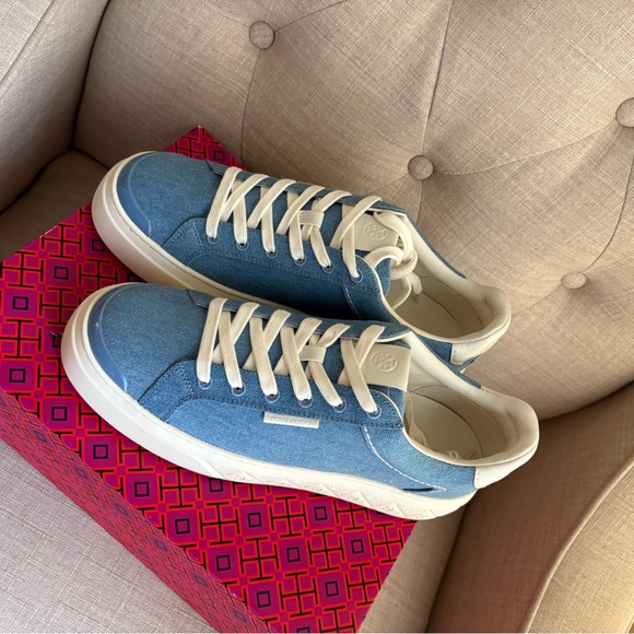 Tory Burch Jeans Ladybug Sneakers - Picture 6 of 9